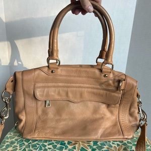 Rebecca Minkoff MAB Mini Leather Satchel in Tawny w/ dust bag